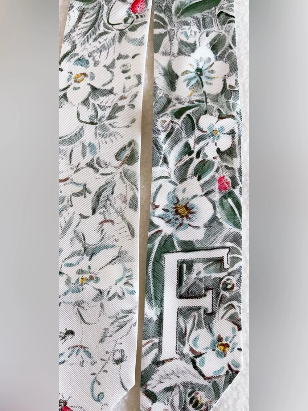 Dior Jardin D’hiver Mitzah Silk Scarf